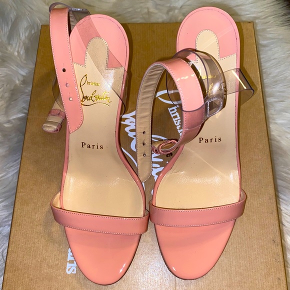Pink Jonatina 85mm Christian Louboutin Shoes Christian Louboutin